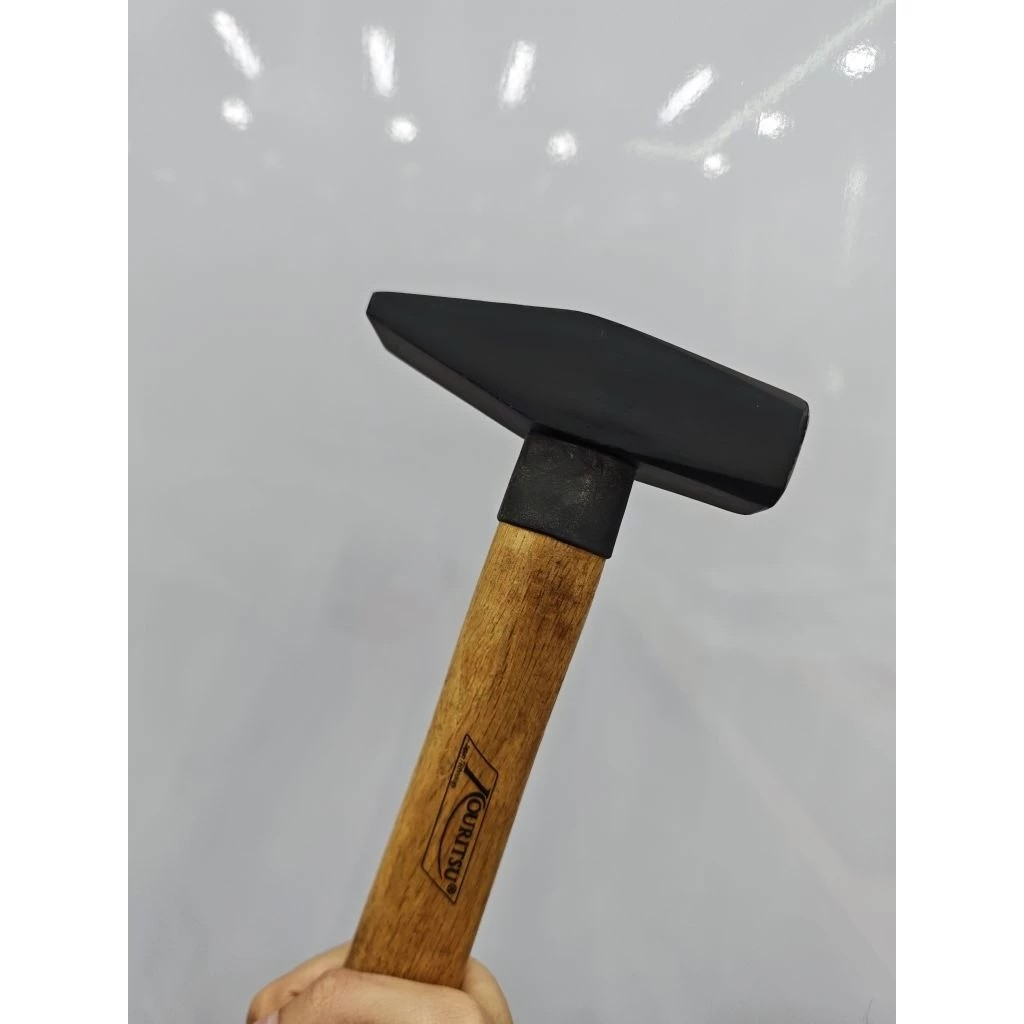 Búa Cơ Khí KOURITSU T05003-1000G Đầu Thép Tạ 1kg Thân Gỗ Tự Nhiên - Dụng Cụ Đập Gõ Định Hình Kim Loại Chuyên Nghiệp Chống Rung Tay Khi Chịu Tải