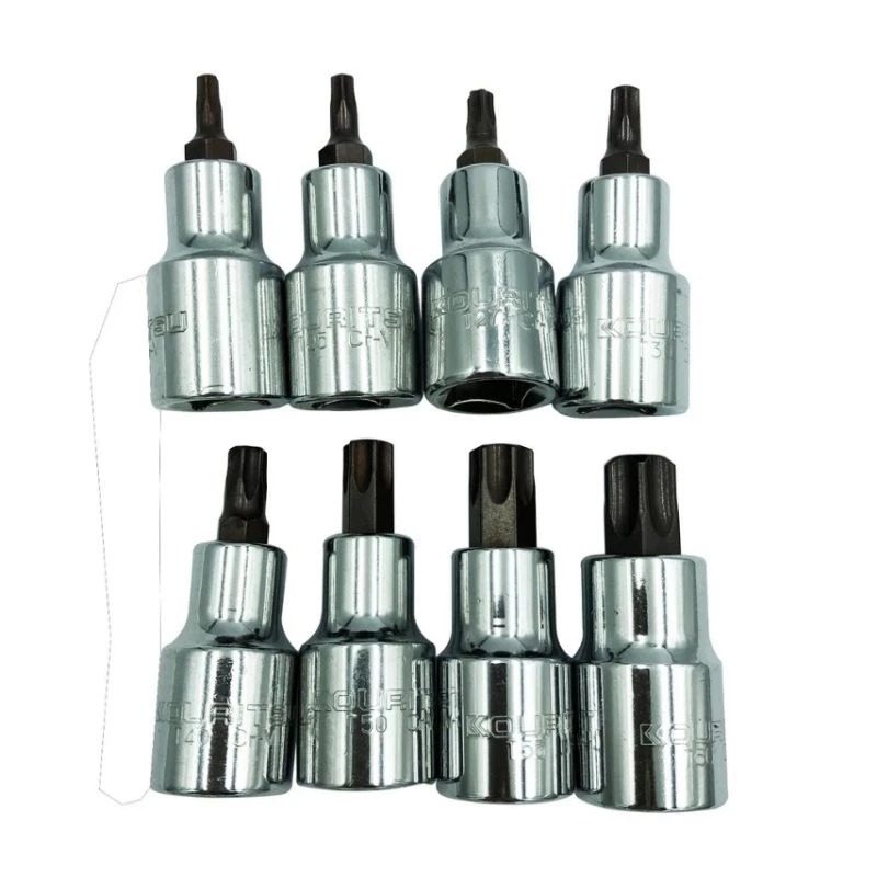 Đầu Tuýp Hoa Thị 1/2 KOURITSU Đủ Cỡ T20 T25 T27 T30 T40 T45 T50 T60 Bảo Hành 12 tháng