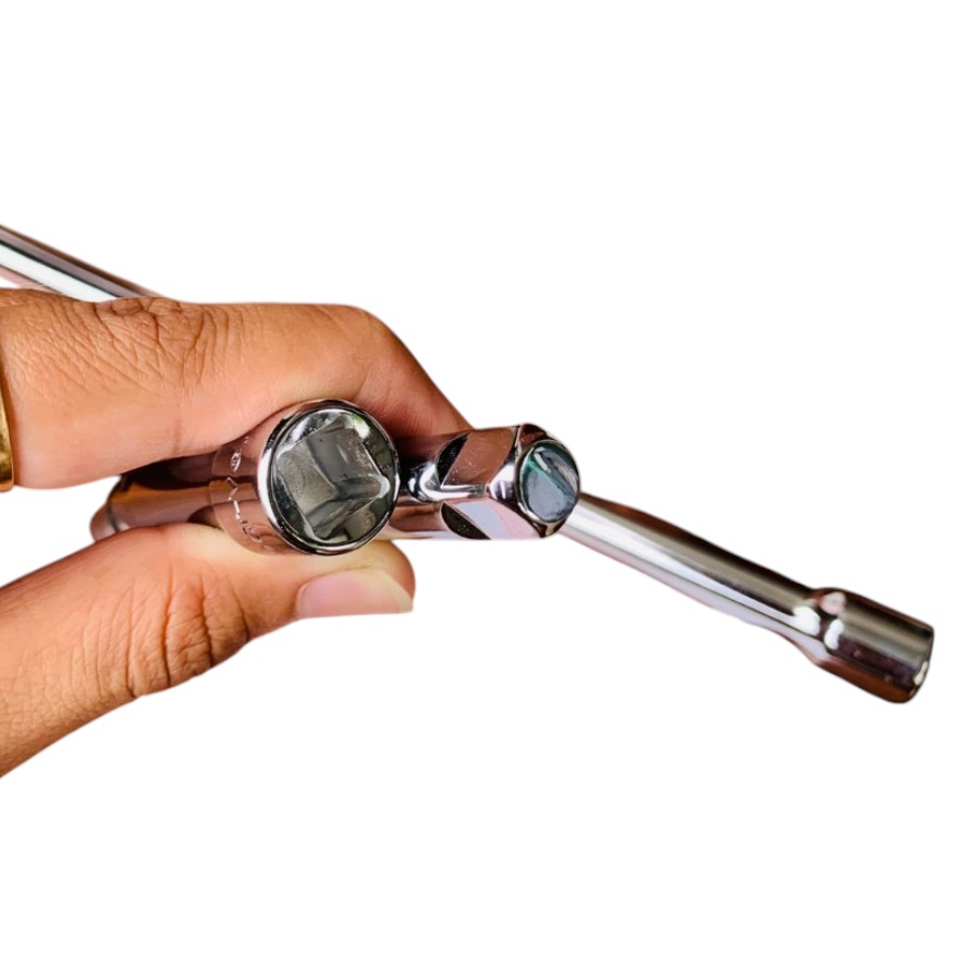 Thanh Nối Dài Tuýp KOURITSU Chân 3/8 Inch Thép Cr-V Cứng Cáp - Cần Nối Khẩu 3/8" Đủ Độ Dài 3" 6" 10", BH 12 Tháng
