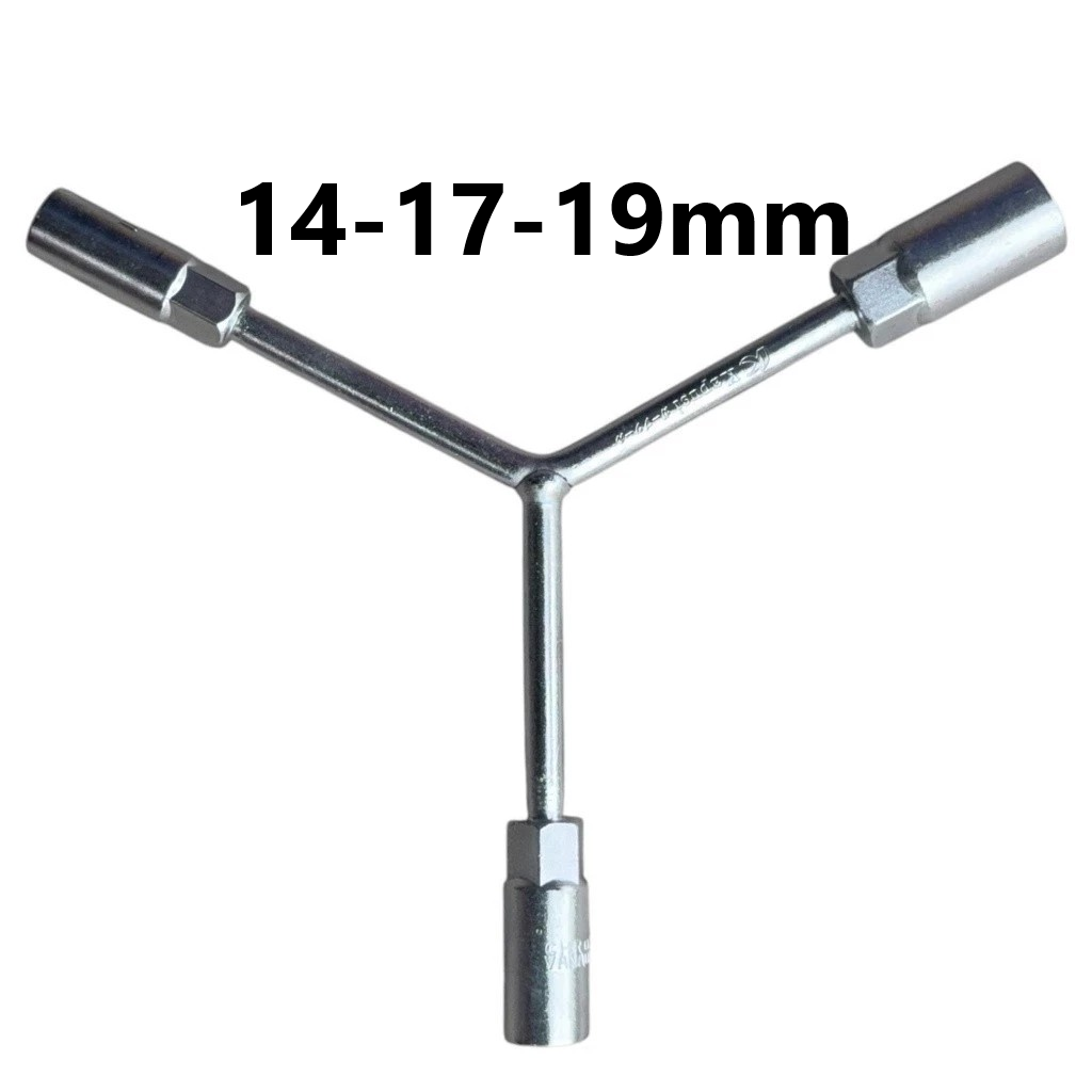 Cần Mở Ốc Chữ Y Kapusi Thép CR-V 130mm 8x10x12 10x12x14 12x14x17 14x17x19mm Tẩu 3 Đầu Cao Cấp ( K7095-K7099 ), Bh 12th