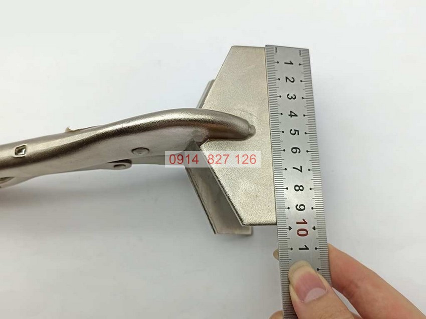 Kìm chết mỏ dẹt KAPUSI K-8273 10inch - 250mm, hợp kim cao cấp, chống gỉ