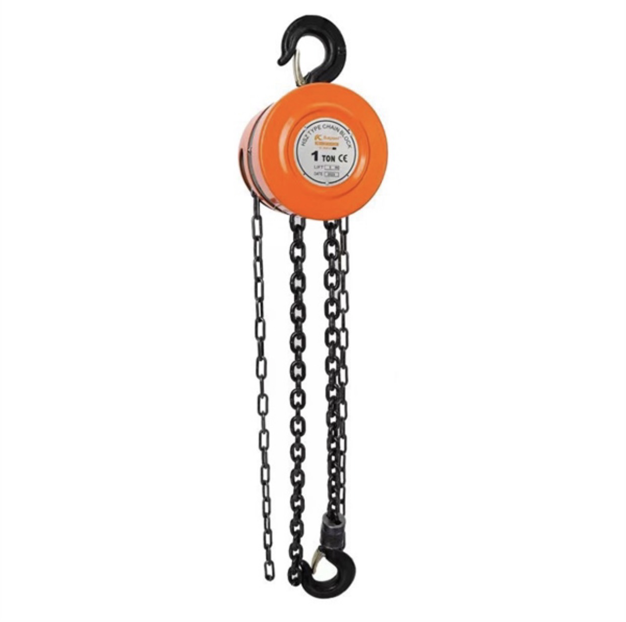 Pa lăng xích 1 tấn KAPUSI K-6853, độ dài xích 6m hợp kim thép cứng chắc chịu tải lớn