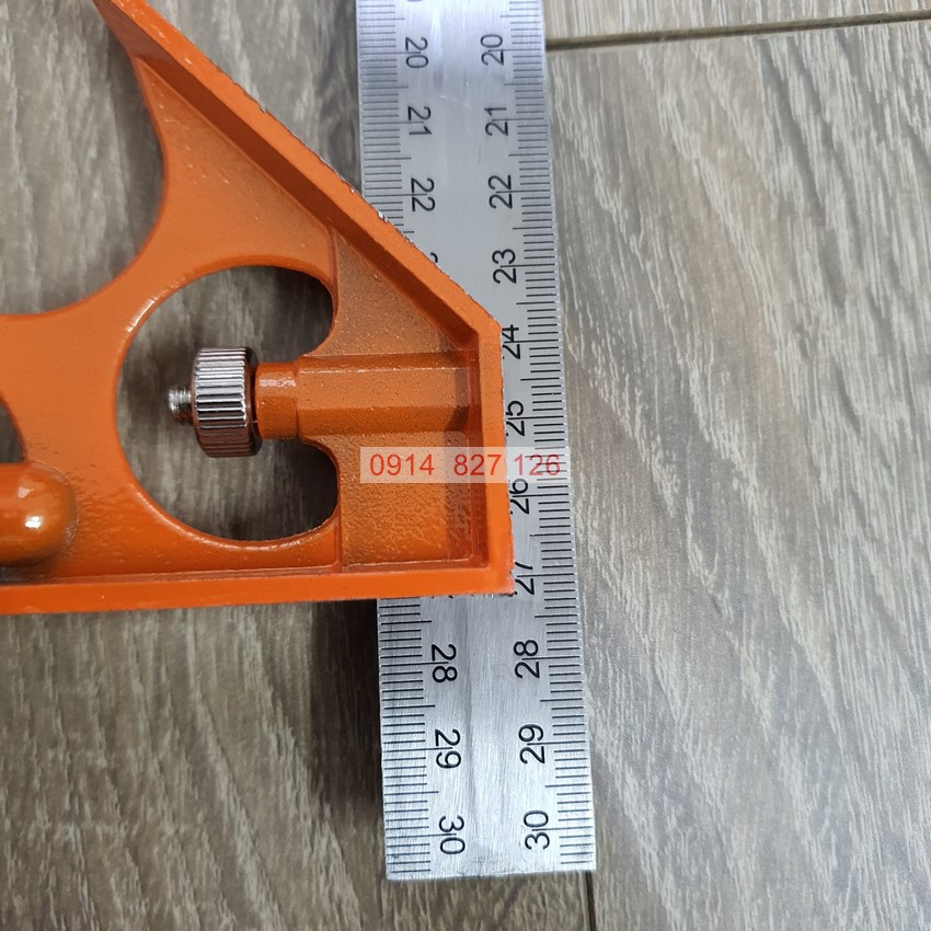 Thước ke góc đa năng có livo thuỷ KAPUSI Japan K-2592, chiều dài 300mm, Bh 12 tháng diy-vietnam