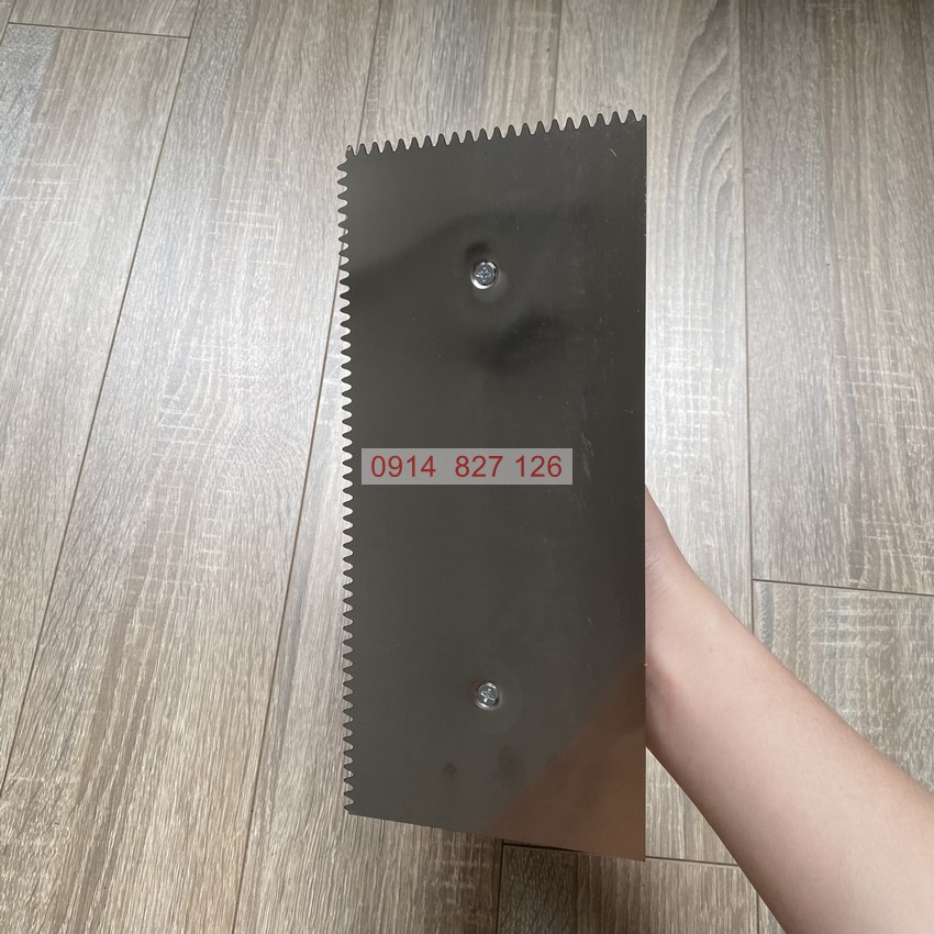 Bàn xoa răng cưa (bay răng cưa) KAPUSI Japan, lưỡi thép cán nhựa cam chắc chắn, Bh 12 tháng  diy-vietnam