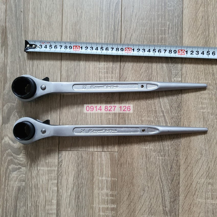 Cờ lê đuôi chuột hãng KAPUSI đủ 5 cỡ, thép hợp kim Cr-v cao cấp, độ cứng cao