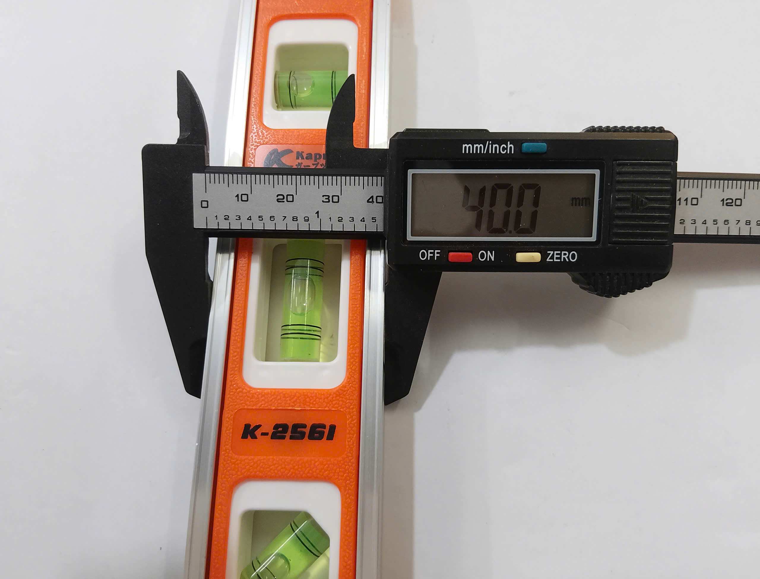 Thước Thủy Mini Kapusi K-2561 – Nhôm Cao Cấp, 3 Hạt Thủy, Đo Ngang Dọc Nghiêng Chính Xác, Bh 12 tháng