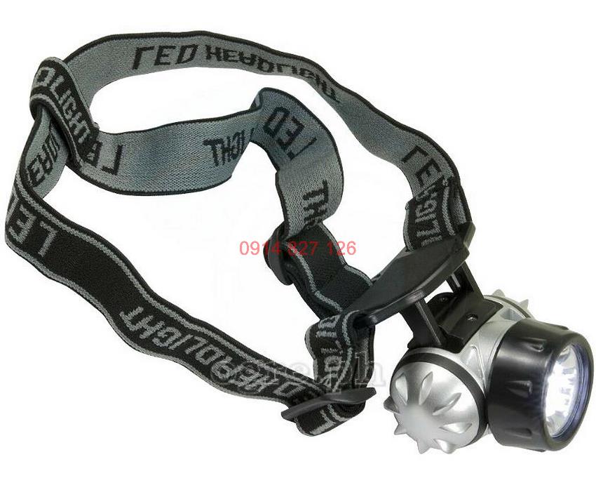 Đèn đội đầu 7 LED trắng hãng TOLSEN  60011 nhỏ gọn, trọng lượng nhẹ, BH 12 tháng diy-vietnam