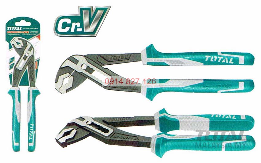 Kềm mỏ quạ TOTAL THT281006 chống cong vênh, chất liệu thép Cr-V không gỉ sét