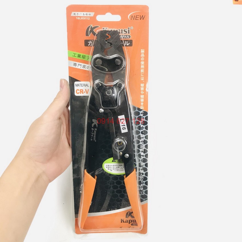 Kìm bấm cos cao cấp Kapusi K-9112 (L-16), K-9113 (L-22)