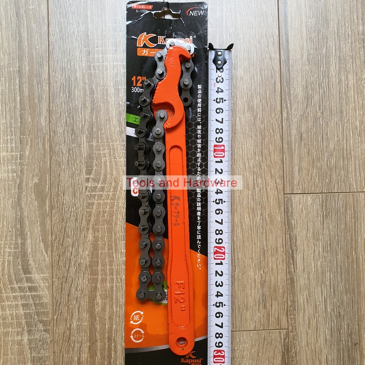 Mỏ lết xích cao cấp hãng Kapusi cỡ 9 inh và 12inch (K-1019 và K-1020)