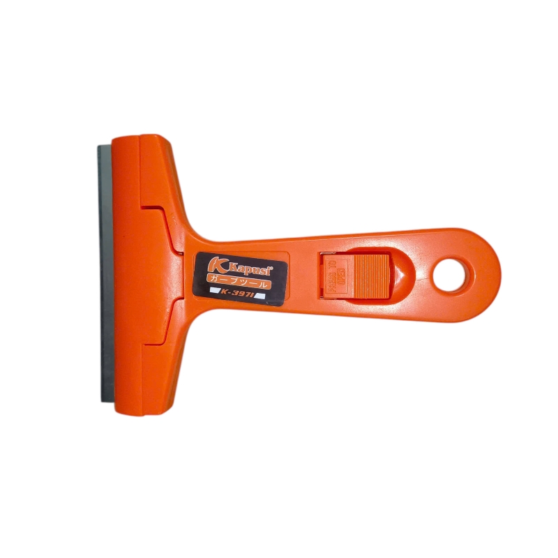 Sủi tay mini  KAPUSI K-3971 cán nhựa ABS với nút trượt phẳng, tặng kèm hộp 10 lưỡi dao