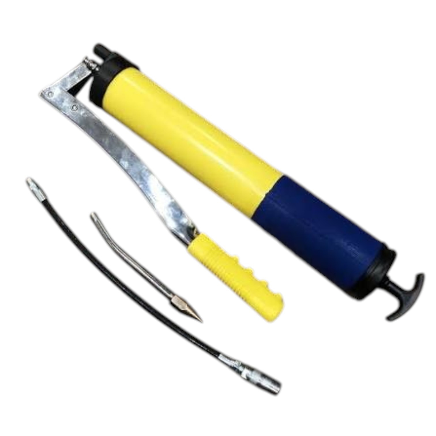 Bơm Mỡ Cầm Tay KOURITSU 600cc T14206 Thân Bọc Cao Su Chống Trượt 12000PSI - Bảo Hành 12 Tháng