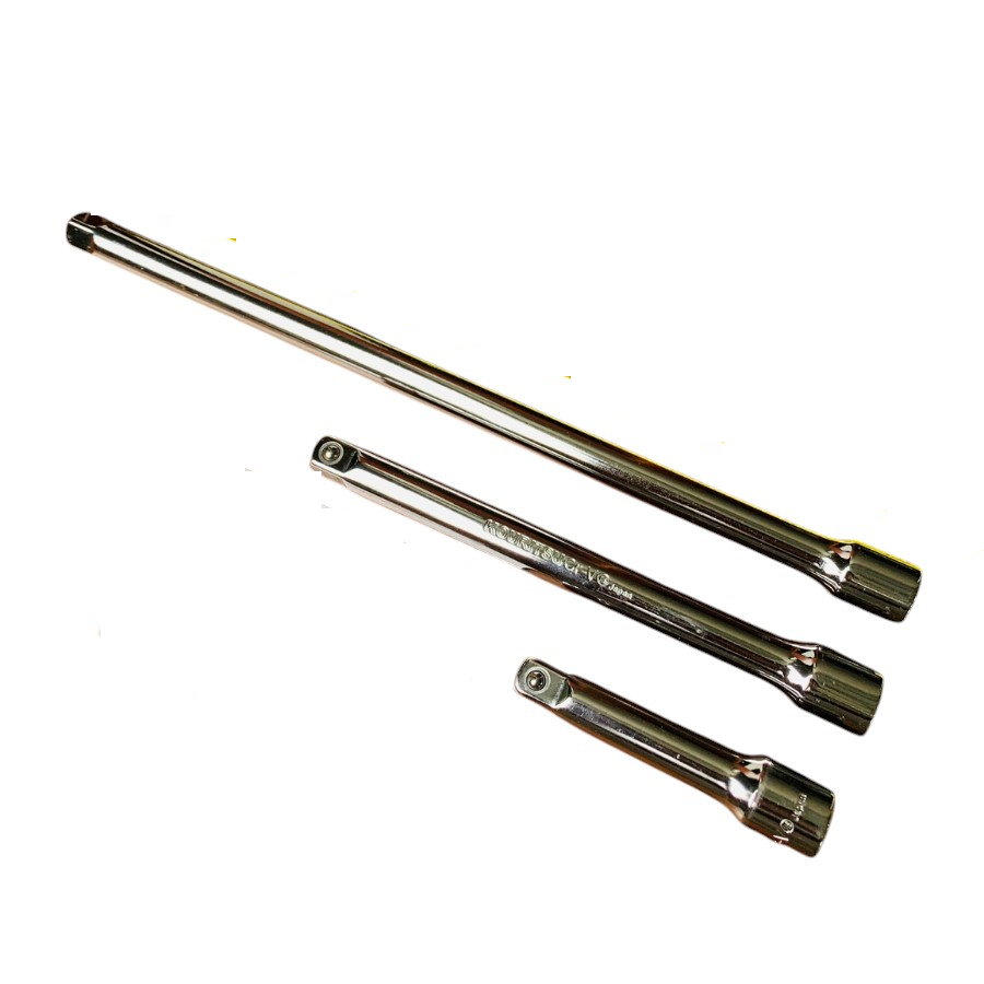 Thanh Nối Dài Tuýp KOURITSU Chân 3/8 Inch Thép Cr-V Cứng Cáp - Cần Nối Khẩu 3/8" Đủ Độ Dài 3" 6" 10", BH 12 Tháng