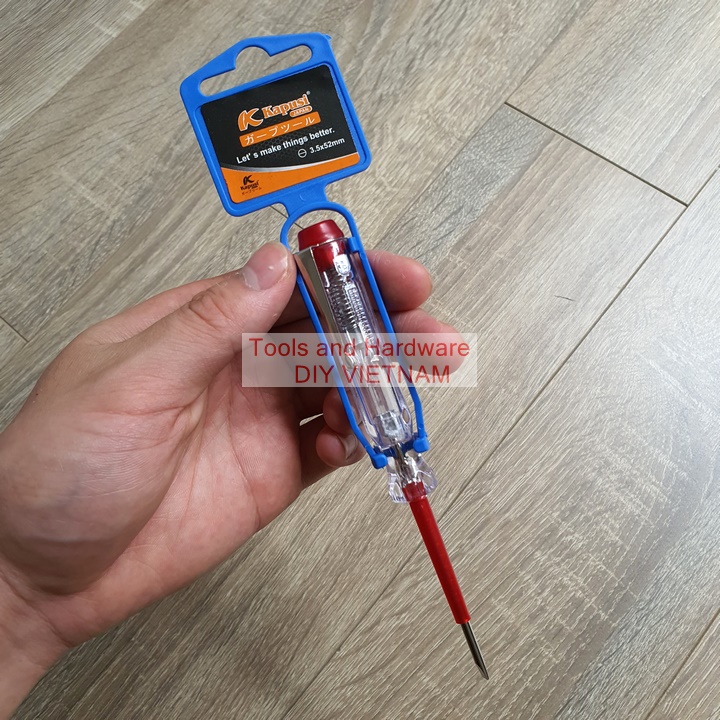 Hộp 24 tô vít thử điện K-9065 hãng Kapusi đã kiểm định chất lượng, đảm bảo an toàn tuyệt đối