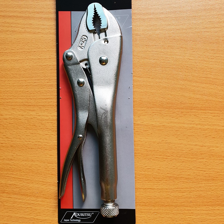 Kìm chết hàm cong Nhật Bản Kouritsu cỡ 10 inch (25cm), kim chết japan, kim chet, kềm chết japan, kềm bấm, kìm bấm, kìm chết japan, kìm chết Nhật Bản