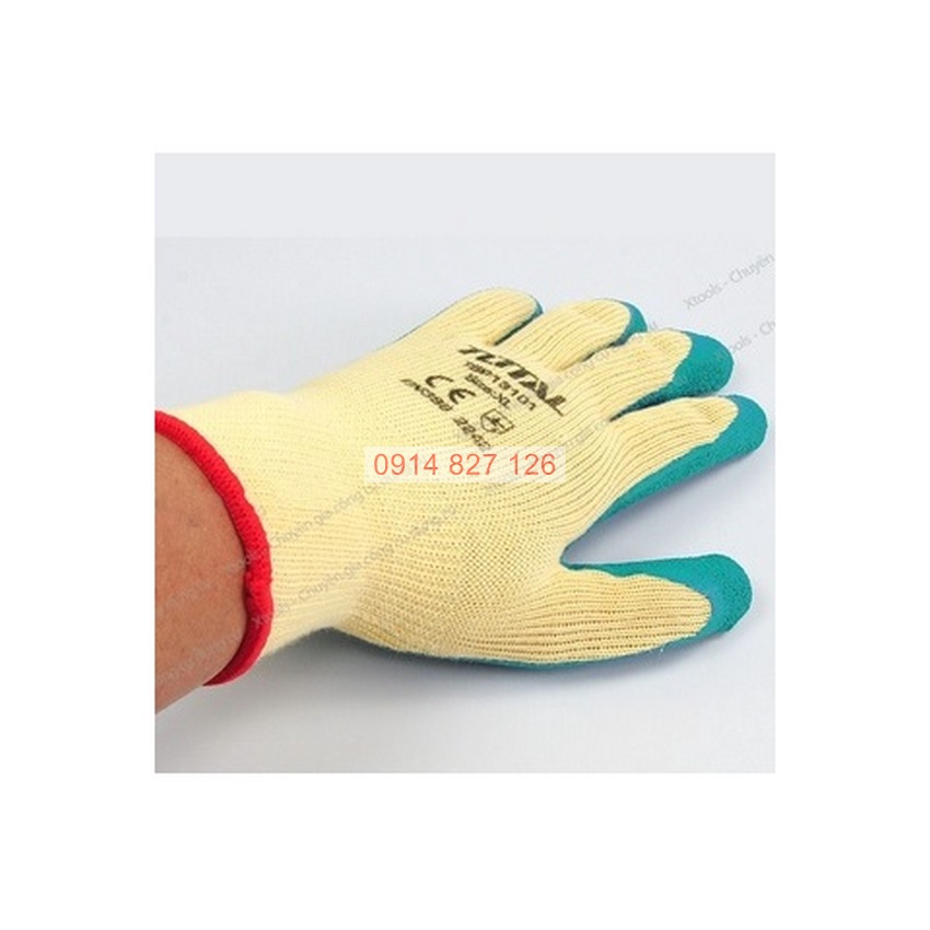 Găng tay cao su Total TSP13101 chống cắt, trơn trượt, mài mòn thấm hút mồ hôi , bảo vệ tay