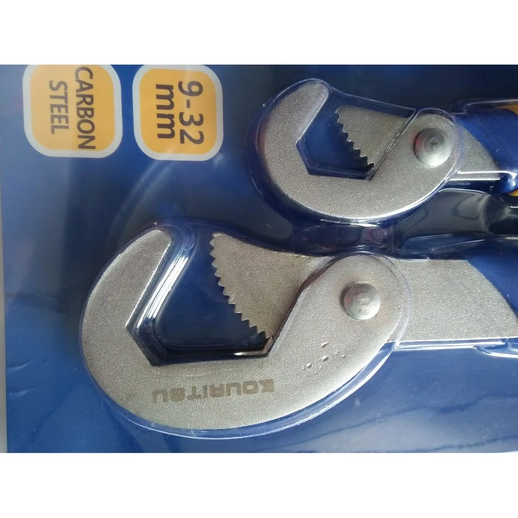 Cờ Lê Mỏ Lết Đa Năng KOURITSU Cán Cao Su Chống Trượt Khóa Ốc Độ Mở Hàm 9-32mm Bảo Hành 12T