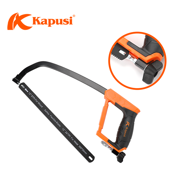 Khung Cưa Sắt Kapusi K-8786 – Cưa Kim Loại, Gỗ, Nhựa – Hợp Kim Chống Gỉ, Nhẹ, Bền – Bh 12 Tháng