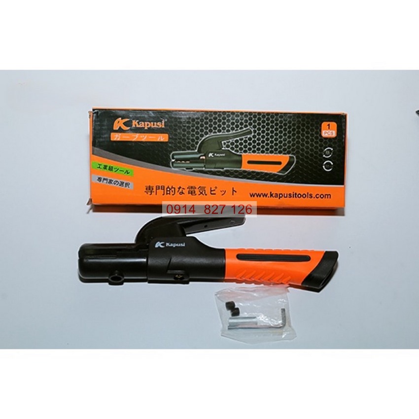 Kìm hàn KAPUSI K-2001, K-2002, 800A-1000A lõi đồng đúc nguyên khối dùng cho máy hàn