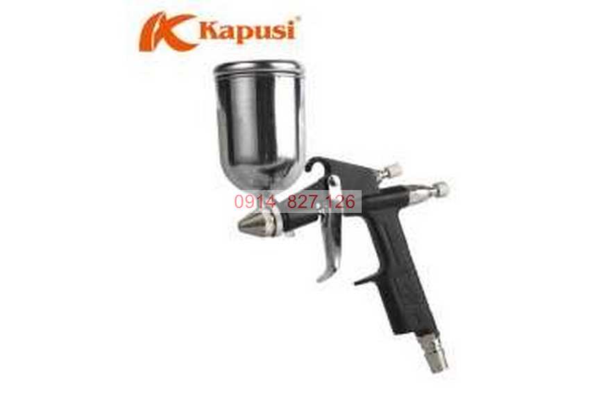 Súng phun sơn mimi cầm tay K3 KAPUSI K-4019, chất liệu nhôm dùng khí nén