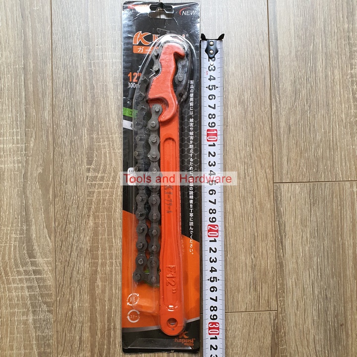 Mỏ lết xích cao cấp hãng Kapusi cỡ 9 inh và 12inch (K-1019 và K-1020)