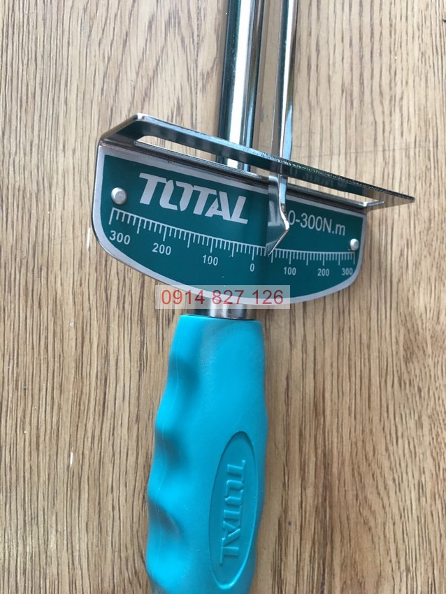 Cần siết lực 1/2 inch TOTAL THPTW300N2, thép CR-V chịu lực, chịu nhiệt