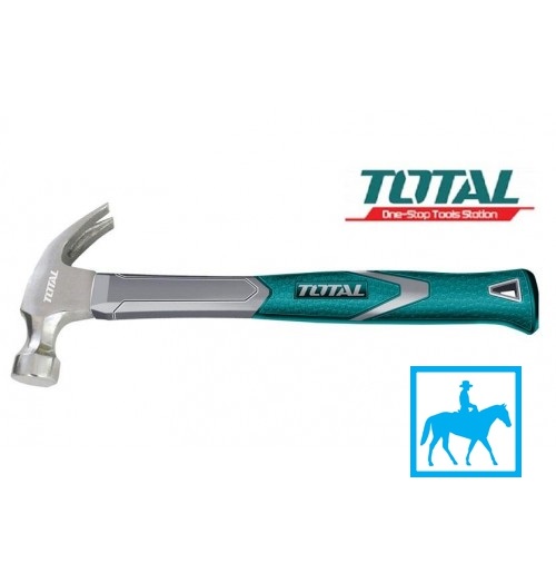Búa đóng nhổ đinh TOTAL 220g 450g búa cầm tay mini chất liệu thép cr-v siêu cứng