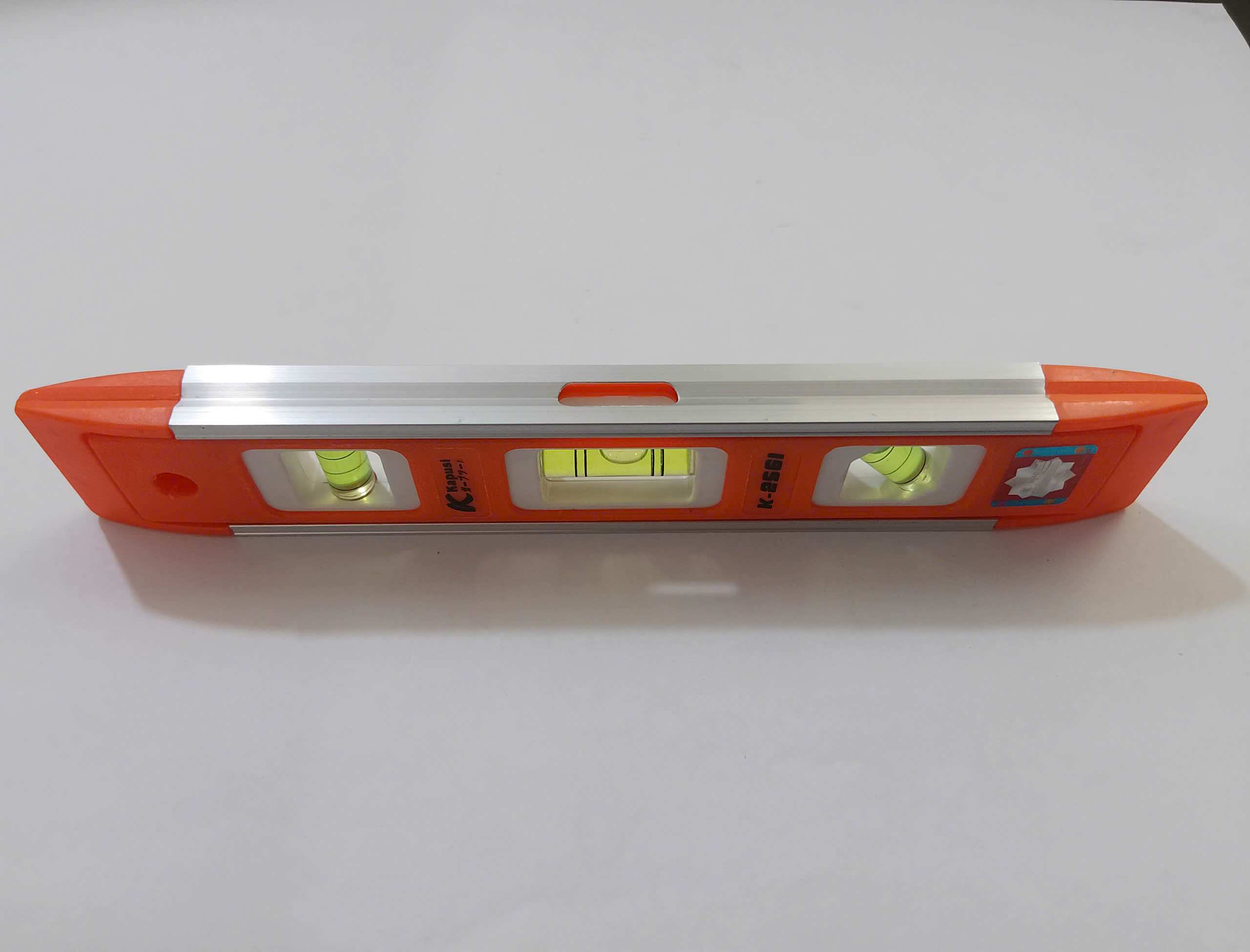 Thước Thủy Mini Kapusi K-2561 – Nhôm Cao Cấp, 3 Hạt Thủy, Đo Ngang Dọc Nghiêng Chính Xác, Bh 12 tháng