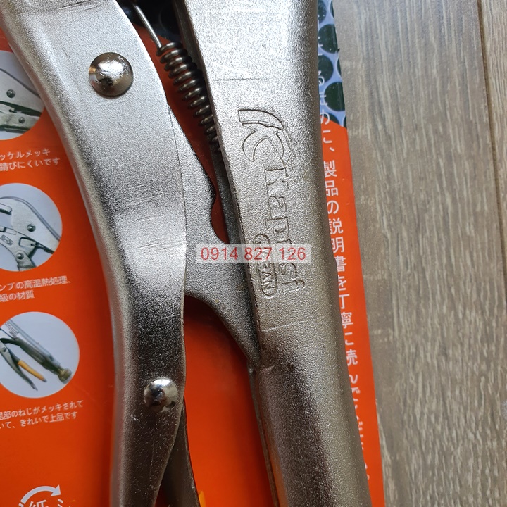 Kìm chết miệng tam giác hãng Kapusi K-8260, kích thước 10 inch (25cm)