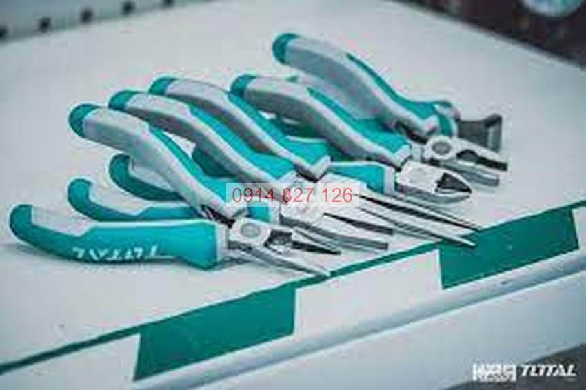 Bộ kìm đa năng làm trang sức 6 chi tiết TOTAL THT1K0511, 4 inch, thép không gỉ