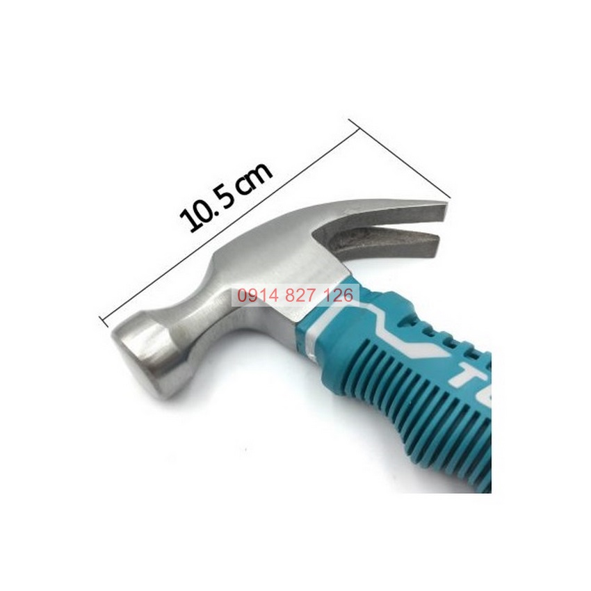 Búa nhổ đinh mini TOTAL THTM7386D trọng lượng 226g(8oz) chất liệu thép hợp kim cr-v
