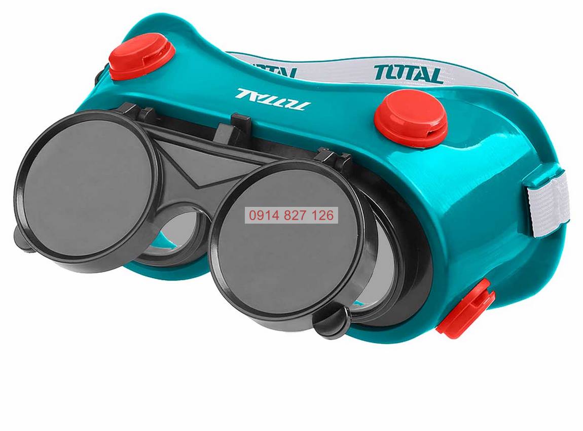 Kính hàn 2 lớp Total TSP303 | mặt nạ hàn điện, hồ quang, cắt kim loại, bền chắc chịu nhiệt cao
