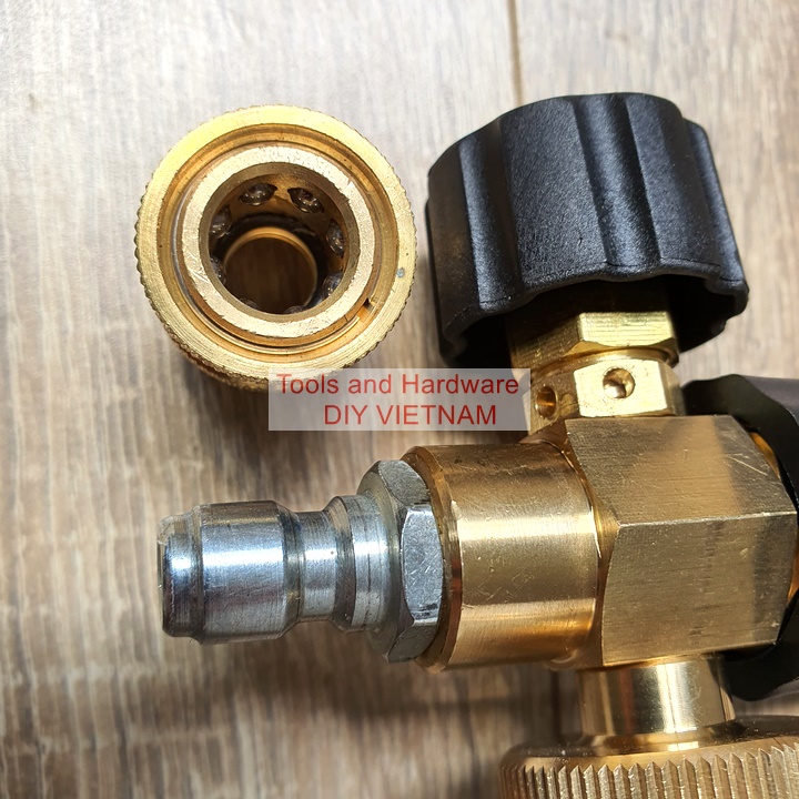 Combo súng xịt rửa xe và bình tạo bọt tuyết cao cấp cho máy rửa xe áp lực cao