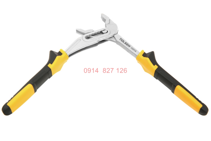 Kìm mỏ quạ 7 lỗ công nghiệp TOLSEN 10014 10 inch/ 250mm, thép CrV cao cấp