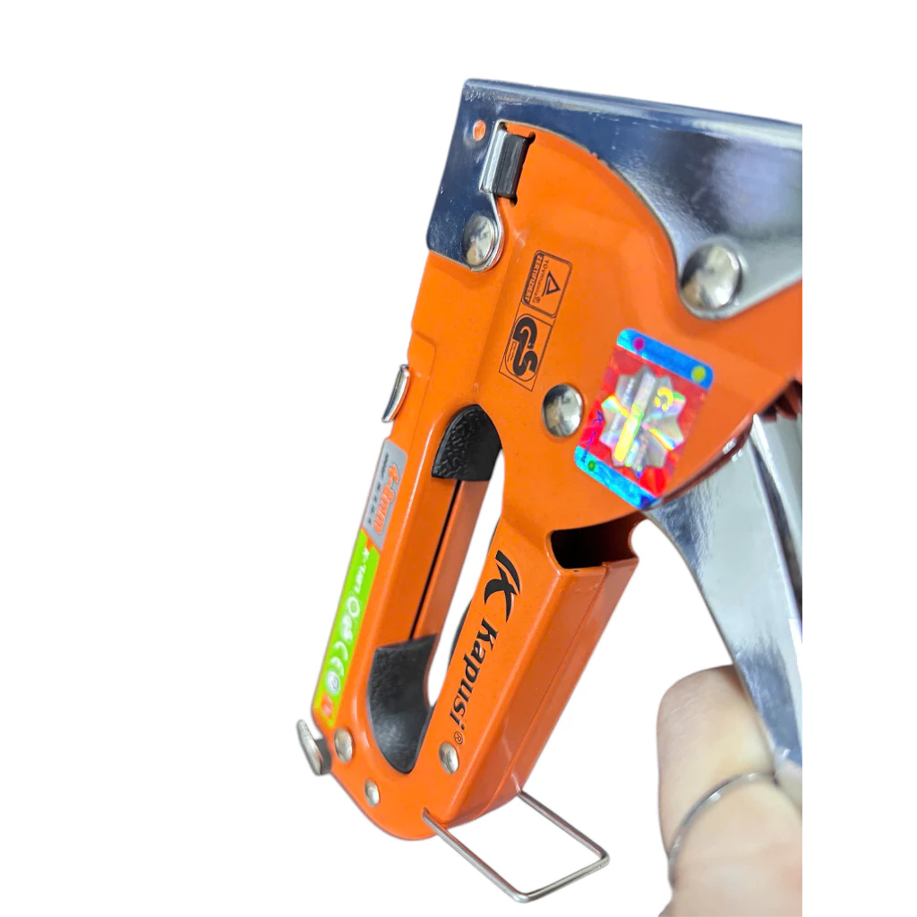 KÌM BẤM GHIM CẦM TAY 3 TRONG 1 Kapusi K-7107 – DÙNG ĐINH 13/6 & 13/8, THÉP HỢP KIM BỀN BỈ, Bh 12 tháng