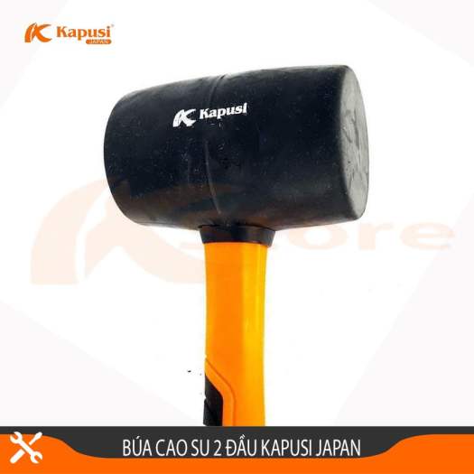 Búa cao su xây dựng K-0376, K-0377, K-0378 Hãng Kapusi cán nhựa các cỡ từ 450gr - 680gr