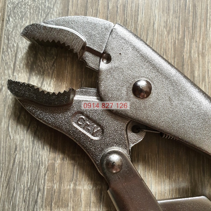 Kìm chết Tolsen cao cấp dòng công nghệp cỡ 10 inch (25cm), Thép dày được nhiệt luyện siêu cứng