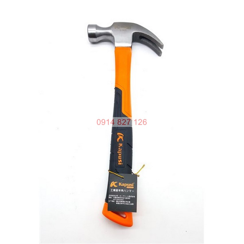 Búa nhổ đinh đầu có từ tính K-9545 KAPUSI 500gr