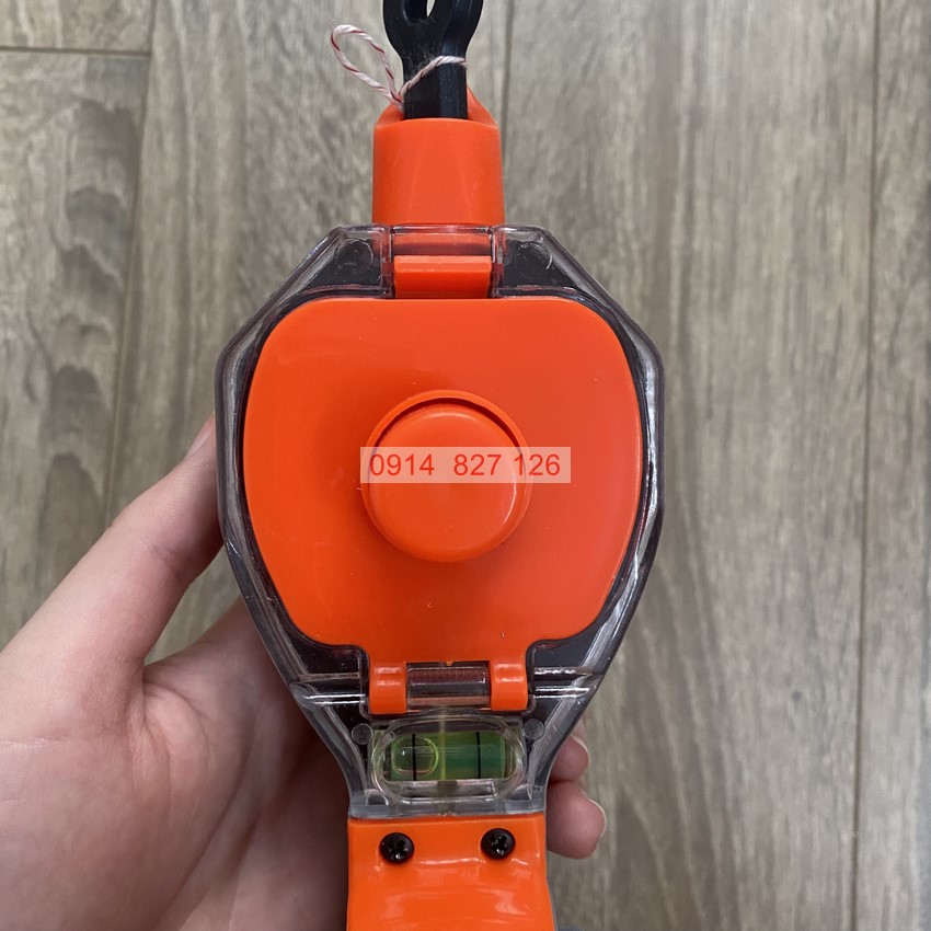 Dụng cụ Búng mực 50m K-2566 KAPUSI kèm hộp mực, bút chì
