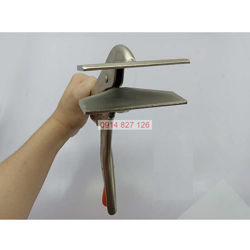 Kìm chết mỏ dẹt Kapusi K-8273 10 inch