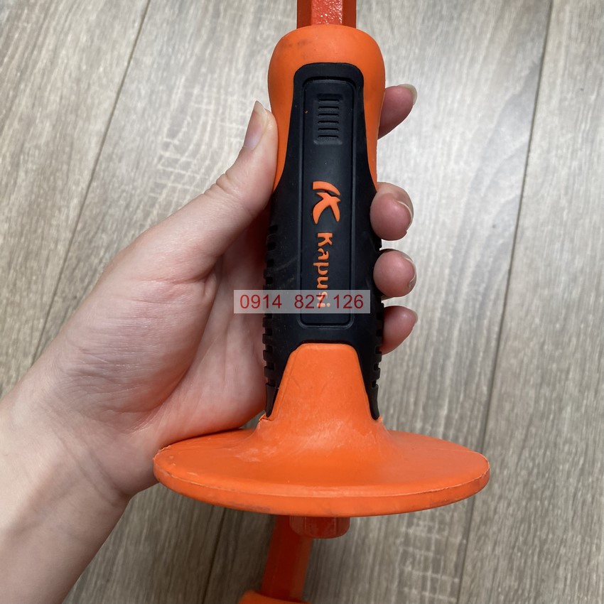 Đục bê tông cầm tay K-9642, K-9643 KAPUSI, đầu dẹt và nhọn thép cứng sắc bén