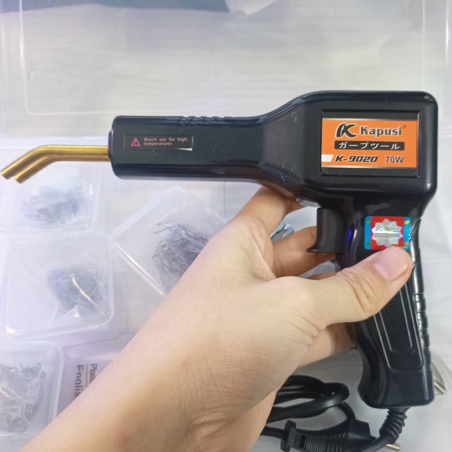 Mỏ hàn nhựa Kapusi K-9020 chất liệu nhựa ABS chống va đập, chịu nhiệt lên đến 400 độ C