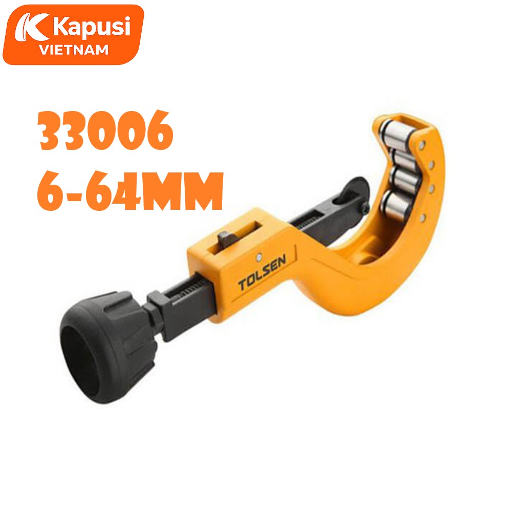 Dụng Cụ Cắt Ống Kim Loại Tolsen 33006 (6mm - 64mm) - Dụng Cụ Cắt Ống Công Nghiệp Hợp Kim Kẽm Cao Cấp, BH 12 tháng
