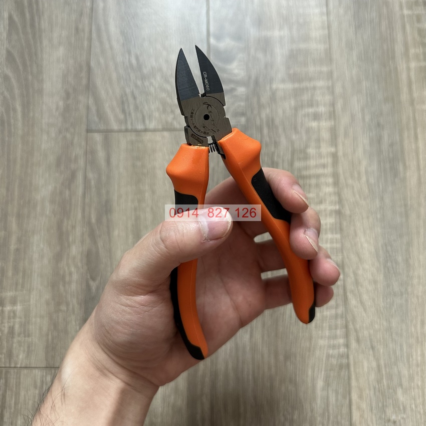 Kìm bấm cắt góc nghiêng KAPUSI Japan 6inch (150mm) cao cấp, thép CR-MO độ cứng cao