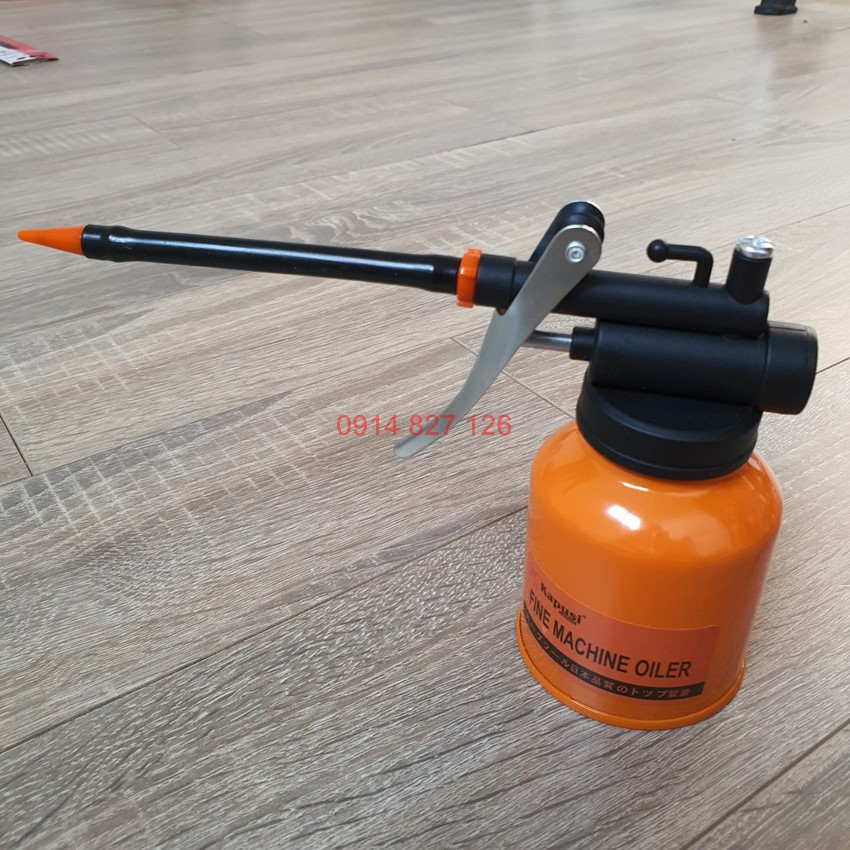 Hôp 10 bình châm nhớt vỏ thép K-1051 hãng Kapusi 250ml