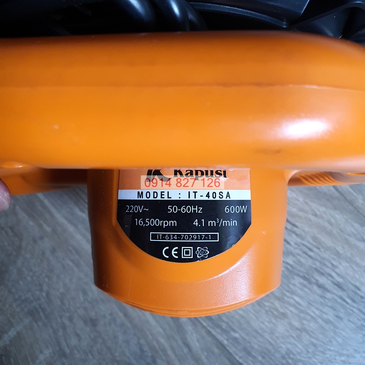 Máy thổi bụi, Máy hút bụi 2 chiều K-00089 Kapusi 600W