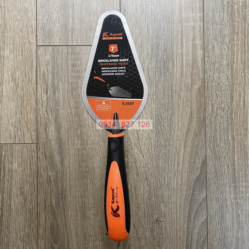 Bay lát gạch đầu tròn 6,7,8 inch Kapusi K-3648, K-3650, K-3652