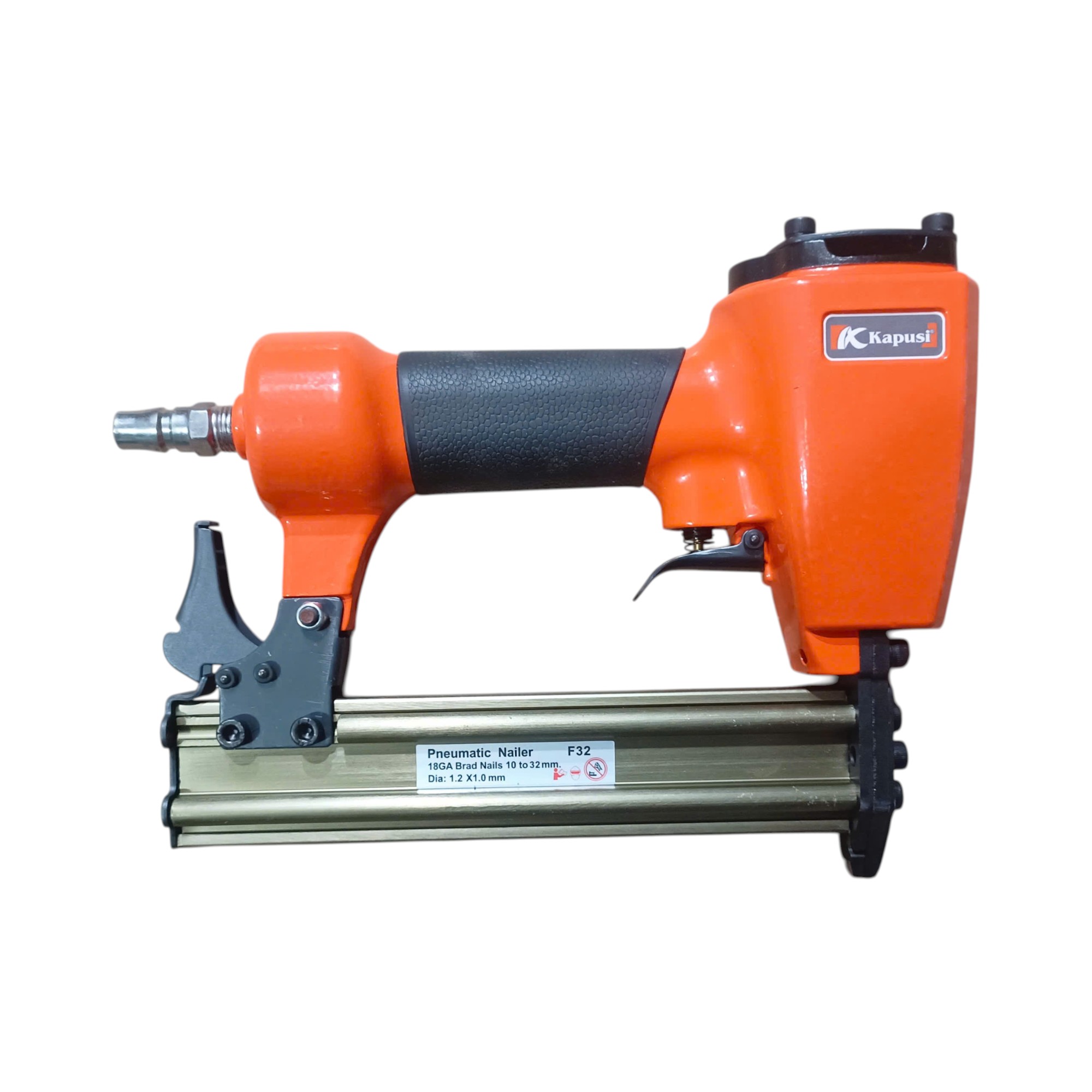Súng Bắn Đinh Thẳng F32 Kapusi K-3203 – Khí Nén Mạnh Mẽ, Điều Chỉnh Độ Sâu, Dùng Đinh F10–F30, Bh 12 tháng