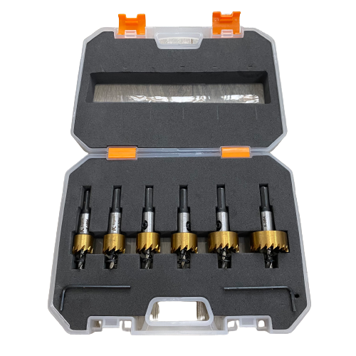Bộ mũi khoét sắt inox KAPUSI 6 chi tiết K-3694
