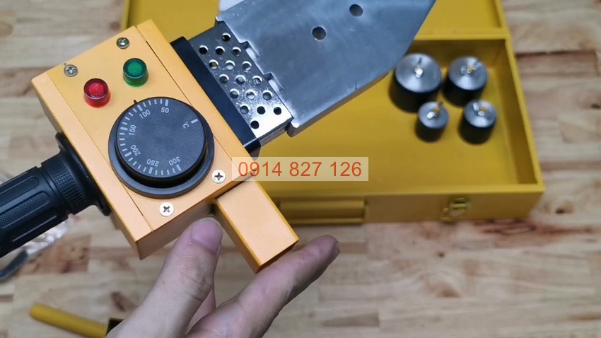 Máy hàn ống nhựa TOLSEN 33022 công suất 800W, cỡ ống từ 20-63mm